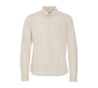 Langarmhemd BLEND "Langarmhemd BHShirt", Herren, Gr. XXL, N-Gr, beige (oyster gray), Obermaterial: 70% Baumwolle CO. 30% Leinen LI., Hemden (24637933-XXL) oyster gray