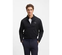 Langarmhemd BOSS GREEN "B MOTION L", Herren, Gr. 3XL, N-Gr, dunkelblau402, Web, Obermaterial: 100% Baumwolle, regular fit, 2-Knopf-Manschette mit Schlitz, Hemden, mit Logo-Druck (76866016-XXXL) dunkel