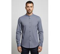 Langarmhemd BOSS ORANGE "Race", Herren, Gr. XL (43/44), N-Gr, blau (navy418), Web, Obermaterial: 100% Baumwolle, unifarben, regular fit hüftbedeckend, 1-Knopf-Manschette mit Schlitz, Hemden, mit Stehk