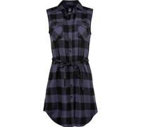 Langarmhemd BRANDIT "Brandit Damen Ladies Sleeveless Longshirt Gracey", Damen, Gr. XL, US-Größen, schwarz, grau, 100% Baumwolle, Hemden (65291425-XL) schwarz, grau