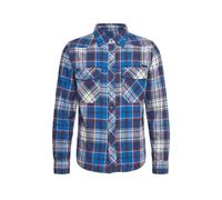 Brandit Herren Langarmhemd Check Shirt Navy 100% Baumwolle Größe 7XL