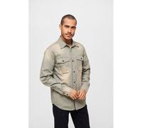 Brandit Hemd HARDEE DENIM SHIRT BD4018 Olive Grey, Größe:M