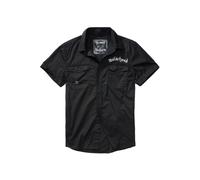 Langarmhemd BRANDIT "Brandit Herren Motörhead Shirt", Herren, Gr. 5XL, US-Größen, schwarz, 100% Baumwolle, unifarben, normal, ohne Ausschnitt, Hemden (28274704-5XL) schwarz