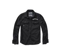 Langarmhemd BRANDIT "Brandit Herren Motörhead Vintage Shirt", Herren, Gr. 5XL, US-Größen, schwarz, 100% Baumwolle, normal, Hemden (82039830-5XL) schwarz