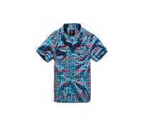Langarmhemd BRANDIT "Brandit Herren Roadstar Shirt", Herren, Gr. 3XL, US-Größen, rot, blau, 100% Baumwolle, unifarben, normal, Hemden (94174101-XXXL) rot, blau