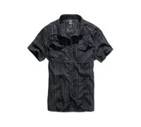 Brandit Roadstar Kurzarmhemd 4XL Black / Blue
