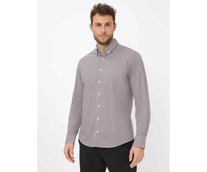 Langarmhemd BRAX "Style DANIEL", Herren, Gr. 3XL, Normalgrößen, braun, Web, 97% Baumwolle, 3% Elasthan, Hemden (53511713-XXXL) braun