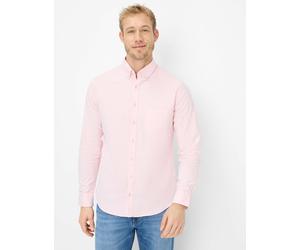 Langarmhemd BRAX "Style DANIEL", Herren, Gr. S, Normalgrößen, rosa, Web, 97% Baumwolle, 3% Elasthan, Hemden (54737244-S) rosa