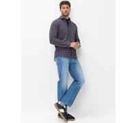 Brax Fashion Herren-Langarmhemd Style HAROLD 100% Baumwolle gewebt dunkelblau Gr. XXL