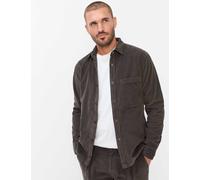 Langarmhemd BRAX "Style KAY", Herren, Gr. 3XL, Normalgrößen, braun, Web, 100% Baumwolle, Hemden, Cord: Overshirt aus reiner Baumwolle (49148605-XXXL) braun