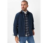 Langarmhemd BRAX "Style KAY", Herren, Gr. L, Normalgrößen, blau (nachtblau), Web, 100% Baumwolle, Hemden (83643213-L) nachtblau