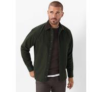Langarmhemd BRAX "Style KAY", Herren, Gr. L, Normalgrößen, grün, Web, 100% Baumwolle, Hemden (55984025-L) grün