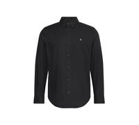 Calvin Klein Herren Hemd Solid Oxford Classic Shirt Freizeithemd, Schwarz (Black), XL