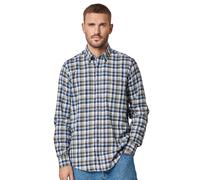 Langarmhemd CASAMODA "CASAMODA Freizeithemd kariert", Herren, Gr. 4XL, Normalgrößen, grün, 100% Baumwolle, kariert, lässig geschnitten, Hemden (99387743-4XL) grün