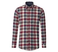 Casa Moda Freizeithemd Casual Comfort Fit kariert Rot Größe L