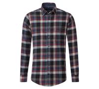 Casa Moda Freizeithemd Casual Comfort Fit kariert Anthrazit Größe L