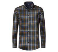 Casa Moda Freizeithemd Comfort Fit kariert Blau XL