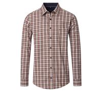 Casa Moda Casual Fit Hemd beige, Kariert