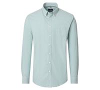 Langarmhemd CASAMODA "CASAMODA Freizeithemd Langarm gestreift", Herren, Gr. XXL, Normalgrößen, grün, 100% Baumwolle, gestreift, lässig geschnitten, Hemden (85260343-XXL) grün