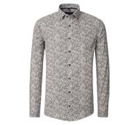 Langarmhemd CASAMODA "CASAMODA Freizeithemd Langarm Print", Herren, Gr. 3XL, Normalgrößen, rot, 100% Baumwolle, bedruckt, lässig geschnitten, Hemden (26768860-XXXL) rot