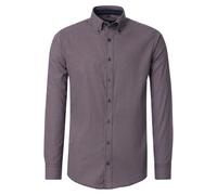 Langarmhemd CASAMODA "CASAMODA Freizeithemd Langarm Print", Herren, Gr. 3XL, Normalgrößen, rot, 100% Baumwolle, bedruckt, lässig geschnitten, Hemden (79197818-XXXL) rot