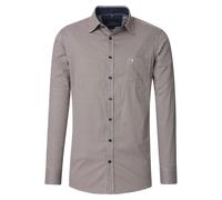 Casa Moda Comfort Fit Hemd gelb, Bedruckt