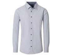 Langarmhemd CASAMODA "CASAMODA Freizeithemd Print", Herren, Gr. 6XL, Normalgrößen, grün, 100% Baumwolle, bedruckt, lässig geschnitten, Hemden (74852543-6XL) grün