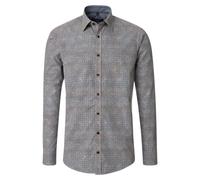 CASAMODA Hemd - Casual fit - in Hellbraun in Hellbraun - Größe L | Herren Plussize