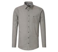 Casa Moda Casual Fit Hemd grün, Bedruckt