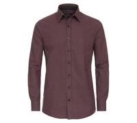 Casa Moda Casual Comfort Fit Hemd rot, Gemustert
