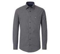 Langarmhemd CASAMODA "CASAMODA Freizeithemd Print", Herren, Gr. XXL, Normalgrößen, grün (dunkelgrün), 100% Baumwolle, bedruckt, comfort fit, Hemden (90763960-XXL) dunkelgrün