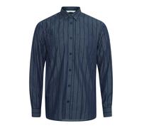 Langarmhemd CASUAL FRIDAY "Langarmhemd CFAlvin", Herren, Gr. M, N-Gr, blau (navy blazer), Obermaterial: 100% Baumwolle CO., Hemden (99849821-M) navy blazer