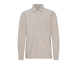 Langarmhemd CASUAL FRIDAY "Langarmhemd CFAlvin", Herren, Gr. XXL, N-Gr, beige (chateau gray), Obermaterial: 100% Baumwolle CO., Hemden (30753468-XXL) chateau gray