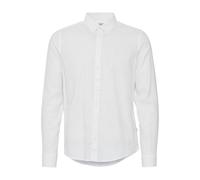 Langarmhemd CASUAL FRIDAY "Langarmhemd CFAnton", Herren, Gr. 3XL, N-Gr, weiß (snow weiß), Obermaterial: 55% Leinen LI. 45% Baumwolle CO., Hemden (79357427-XXXL) snow weiß