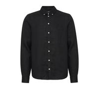 Langarmhemd CASUAL FRIDAY "Langarmhemd CFAnton", Herren, Gr. L, N-Gr, schwarz (schwarz beauty), Obermaterial: 100% Leinen LI., Hemden (83722351-L) schwarz beauty