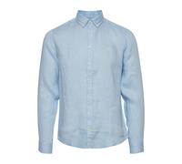 Langarmhemd CASUAL FRIDAY "Langarmhemd CFAnton", Herren, Gr. XXL, N-Gr, blau (chambray blau), Obermaterial: 100% Leinen LI., Hemden (40191601-XXL) chambray blau