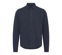 Langarmhemd CASUAL FRIDAY "Langarmhemd CFARKAN", Herren, Gr. M, N-Gr, blau (schwarz navy melange), Obermaterial: 100% Baumwolle CO., Hemden (24310024-M) schwarz navy melange