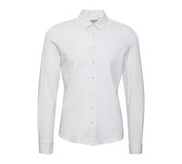 Langarmhemd CASUAL FRIDAY "Langarmhemd CFArthur" Gr. XL, weiß (hellweiß), Herren, Obermaterial: 72% Baumwolle CO. 24% Polyester PES. 4% Elasthan EL., unifarben, Hemden (25489949-XL) hellweiß