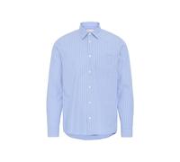 Langarmhemd CASUAL FRIDAY "Langarmhemd CFJansson", Herren, Gr. S, N-Gr, blau (vista blau), Obermaterial: 100% Baumwolle CO., Hemden (70060116-S) vista blau