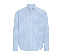 CASUAL FRIDAY Langarmhemd Herren Comfort Fit Baumwolle blau, XL