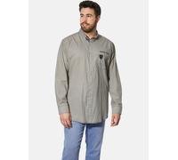 Langarmhemd CHARLES COLBY "Hemd DUKE QUILLON", Herren, Gr. XXL, weit, weiß (wollweiß), Obermaterial: 100% Baumwolle CO., Langarm, Hemden (45129051-XXL) wollweiß