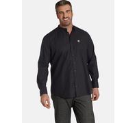 Langarmhemd CHARLES COLBY "Hemd DUKE TANCRED", Herren, Gr. XL, weit, schwarz, Obermaterial: 100% Baumwolle CO., unifarben, Klassisch, comfort fit normal, Hemden (10938529-XL) schwarz