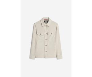 Langarmhemd CINQUE "CIPOLPO", Herren, Gr. XXL, N-Gr, hellbraun, Cord, Obermaterial: 86% Polyester, 12% Polyamid, 2% Elasthan, unifarben, slim fit hüftbedeckend, 1-Knopf-Manschette, Hemden, Hemdjacke i