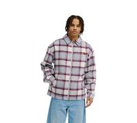 Langarmhemd DC SHOES "Henderson", Herren, Gr. M, lila (weiß), Obermaterial: 100% Polyester., Hemden (61717651-M) weiß