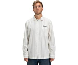 Langarmhemd DC SHOES "Long Lines", Herren, Gr. XL, US-Größen, weiß, Obermaterial: 100% Walkfrottier;, Hemden (25683110-XL) weiß