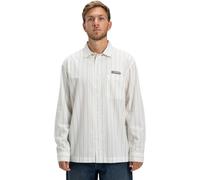 Langarmhemd DC SHOES "Long Lines", Herren, Gr. XL, weiß, Obermaterial: 100% Baumwolle., Hemden (25683110-XL) weiß
