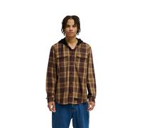 Langarmhemd DC SHOES "Ruckus", Herren, Gr. M, coffee bean, Obermaterial: 100% Baumwolle., Hemden (83159963-M) coffee bean