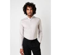 Langarmhemd DESOTO "Jerseyhemd Essential Hai langarm", Herren, Gr. 42, N-Gr, beige (light taupe stripes), Jersey, Obermaterial: 100% Baumwolle, gemustert, gestreift, mehrfarbig, regular fit normal, Ru