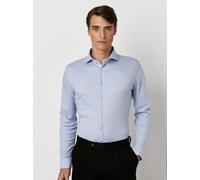 Desoto Modern Fit Hemd hellblau, Einfarbig