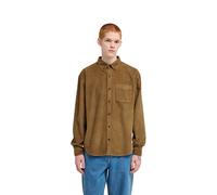 Langarmhemd ELEMENT "Button Down Regular Corduroy", Herren, Gr. S, sepia, Obermaterial: 100% Baumwolle., Hemden (54365405-S) sepia